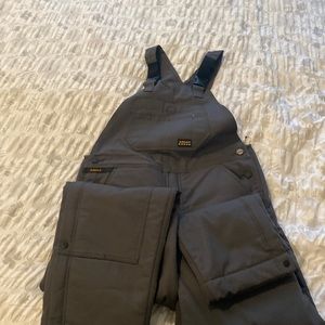 Ariat Mens Rebar Dura Canvas insulated Bib Medium Tall